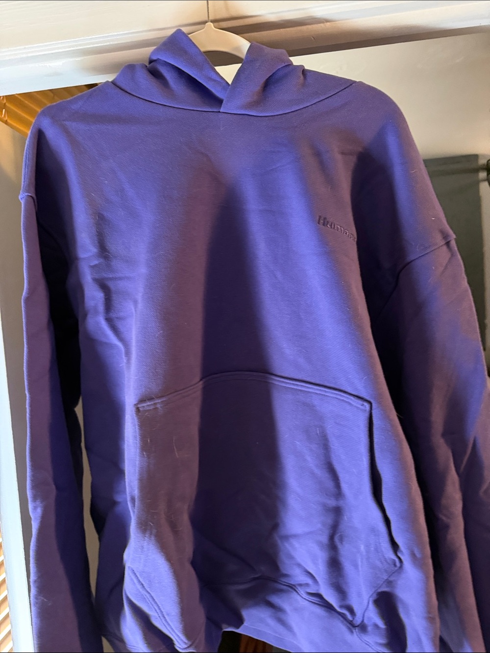 adidas Purple Pullover Hoodie